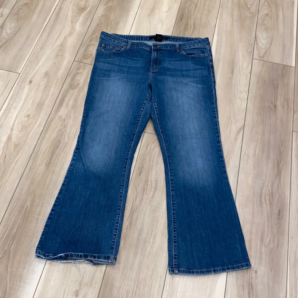 VGUC Women’s Calvin Klein Jeans Size 16 Denim Boot Bootcut Style Plus